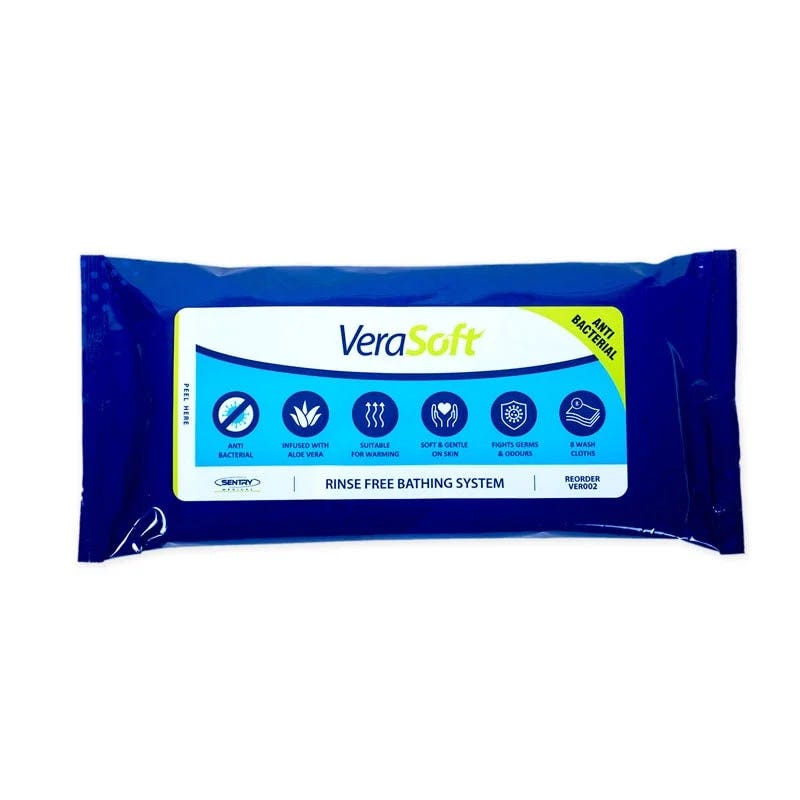 Sentry VeraSoft Bath Wipes
