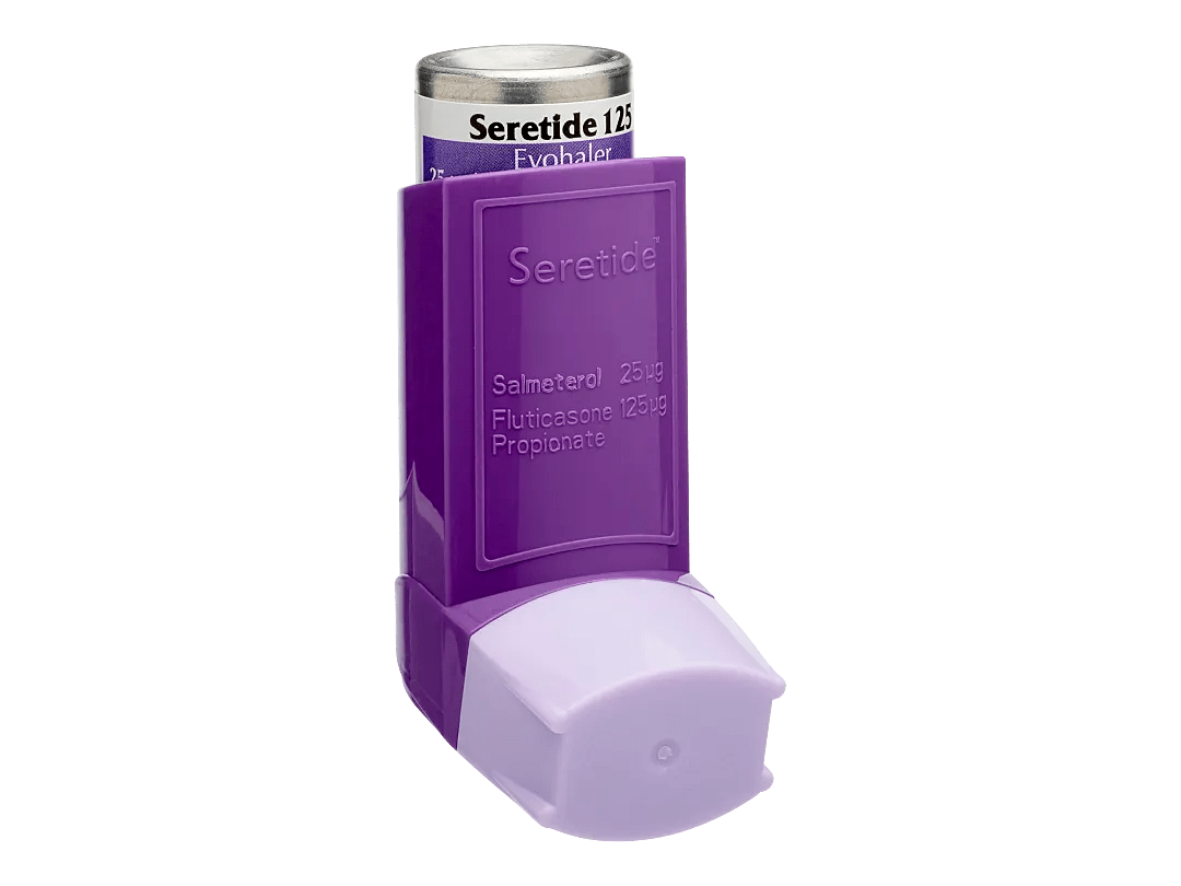 GSK Inhalers Seretide Metered Dose Inhaler 250/25 mcg - Fluticasone Propionate