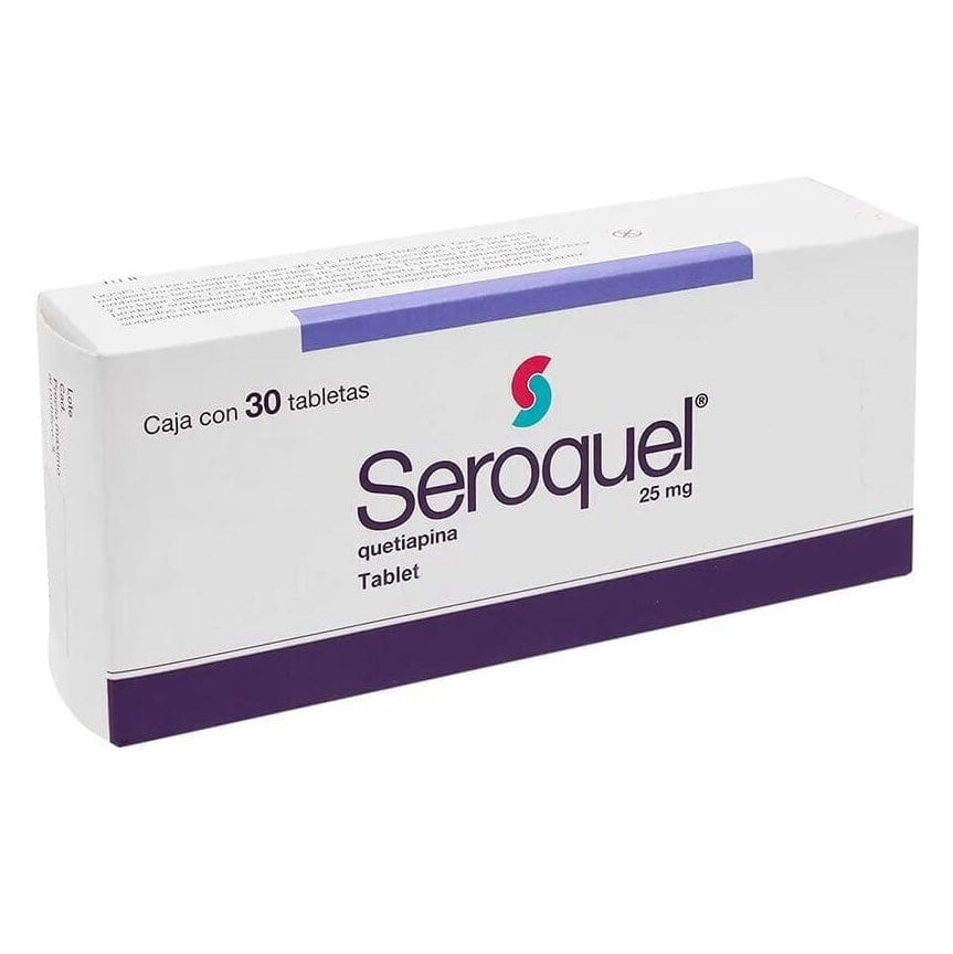 PIM-BUN Antipsychotics Seroquel 25mg Tablets - Quetiapine Fumarate