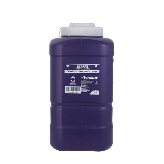 Sharps Purple Cytotoxic Screw Top Large Lid 19Litre