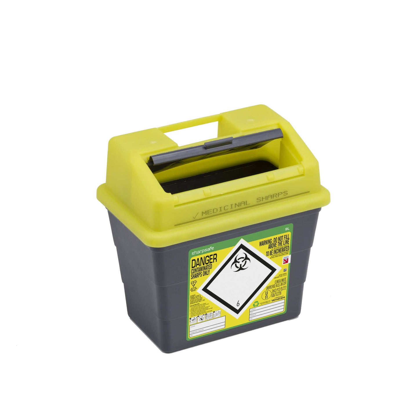 Sharpsafe 9 Litre Sharps Container
