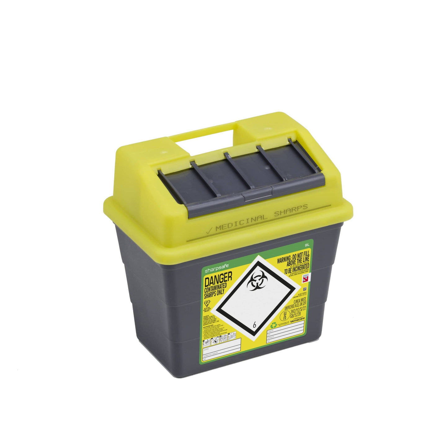 Sharpsafe 9 Litre Sharps Container
