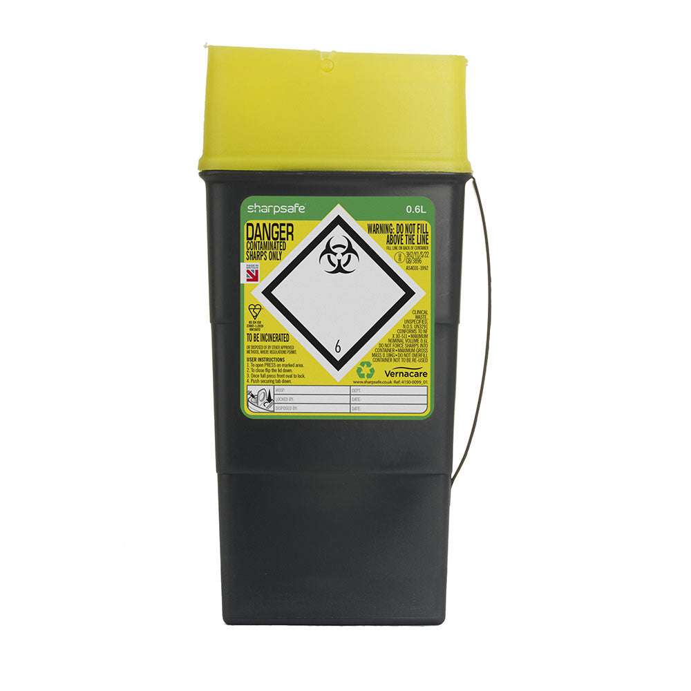 Sharpsafe Sustainable Container 0.6L