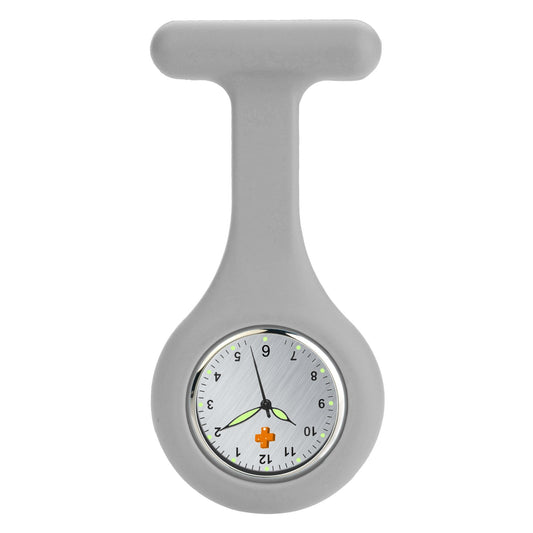Medshop Fob Watches Silicone Nursing FOB Watch Grey