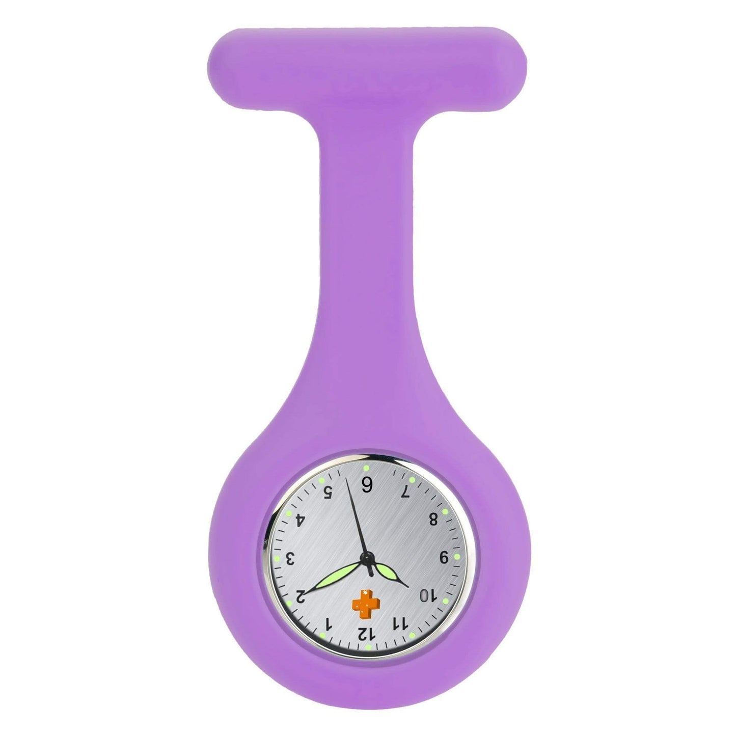 Medshop Fob Watches Silicone Nursing FOB Watch Light Purple