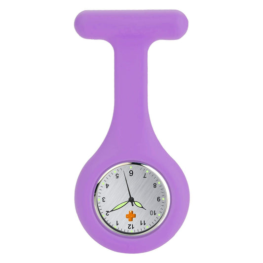 Medshop Fob Watches Silicone Nursing FOB Watch Light Purple