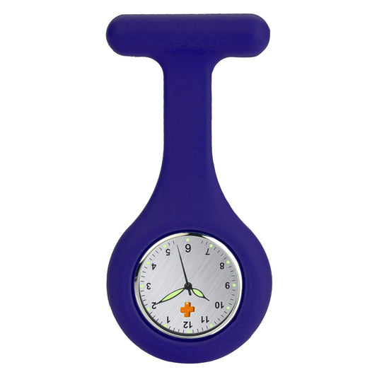 Medshop Fob Watches Silicone Nursing FOB Watch Navy