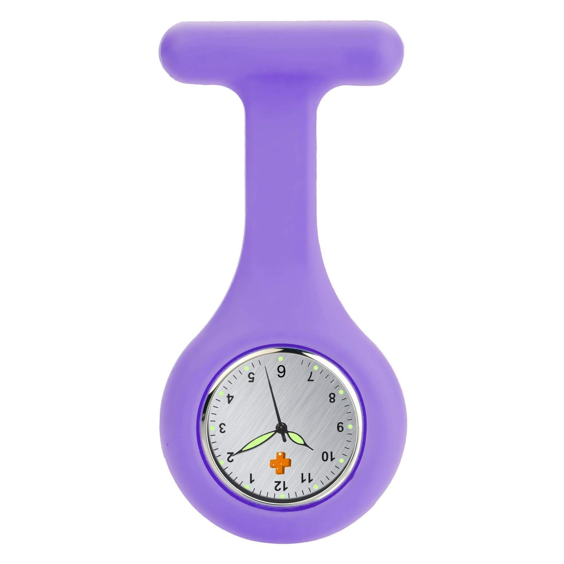 Medshop Fob Watches Silicone Nursing FOB Watch Purple