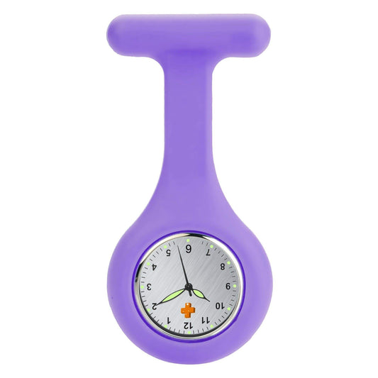 Medshop Fob Watches Silicone Nursing FOB Watch Purple