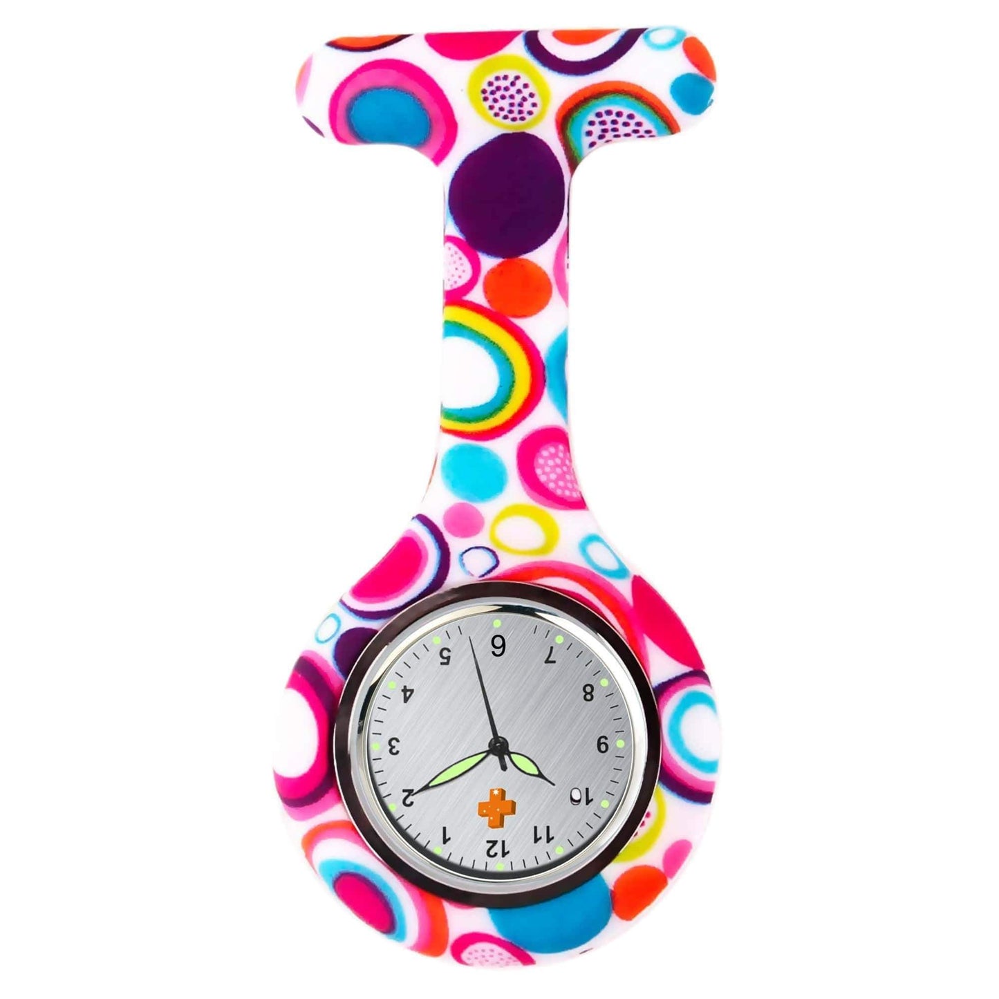 Medshop Fob Watches Silicone Nursing FOB Watch Retro