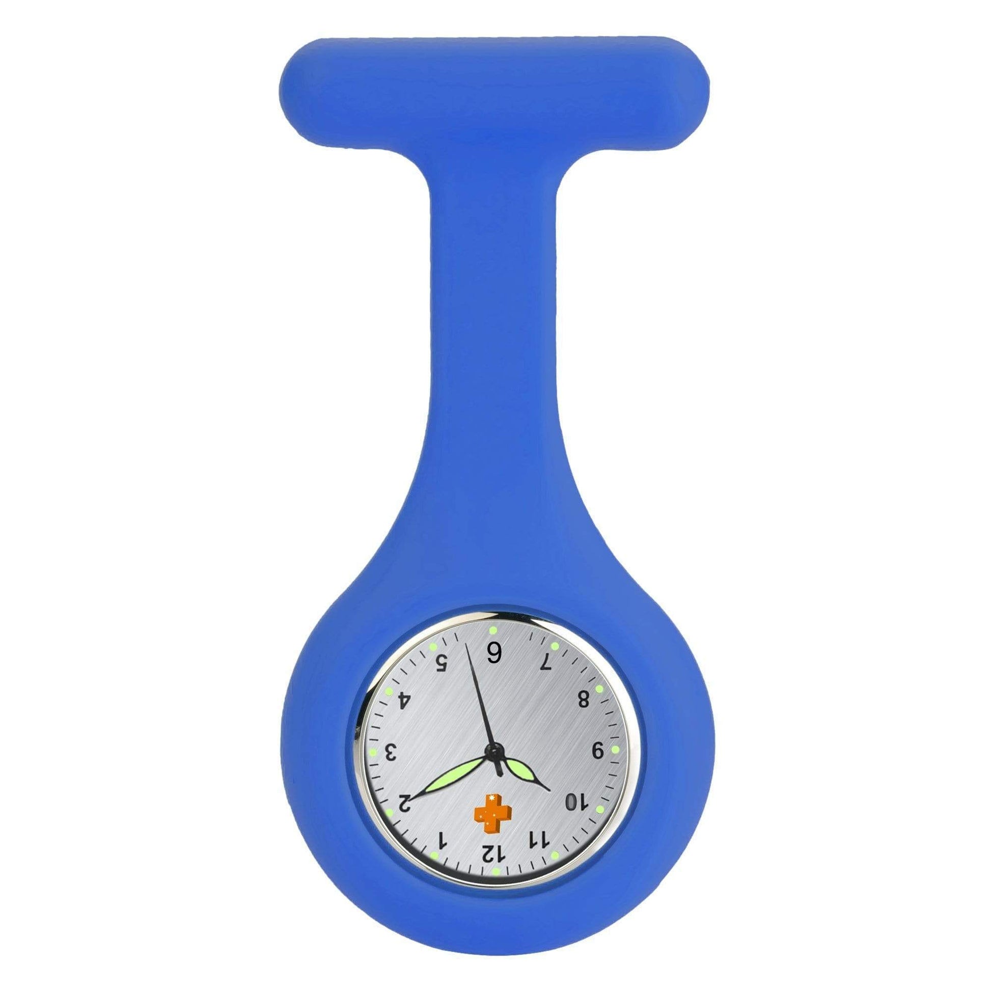 Medshop Fob Watches Silicone Nursing FOB Watch Royal Blue