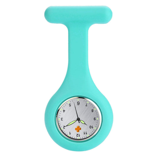 Medshop Fob Watches Silicone Nursing FOB Watch Teal