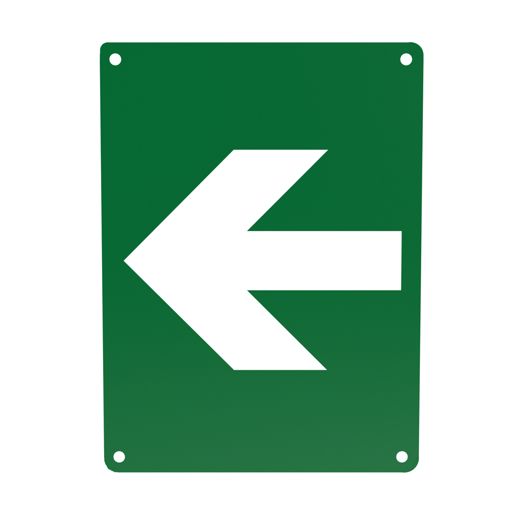 Small Poly Arrow Sign 30 x 22.5cm