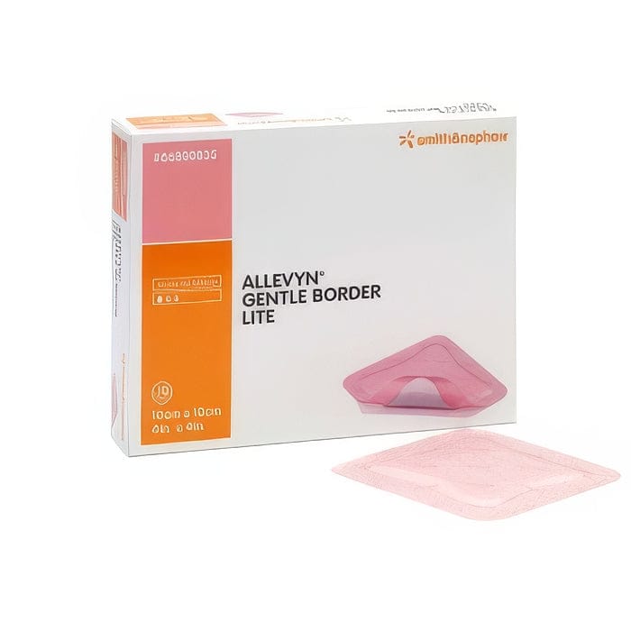 Smith and Nephew ALLEVYN GENTLE BORDER LITE 5cm x 5cm