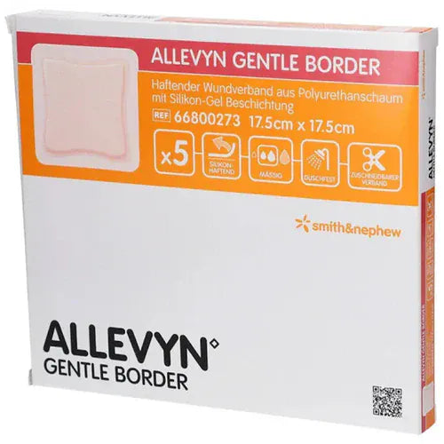 Smith & Nephew Allevyn Gentle Border Foam Dressing  (10)