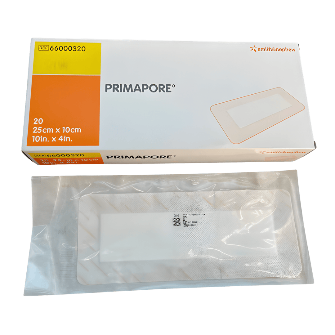 Smith & Nephew Primapore Adhesive Fabric Island Dressing Pad