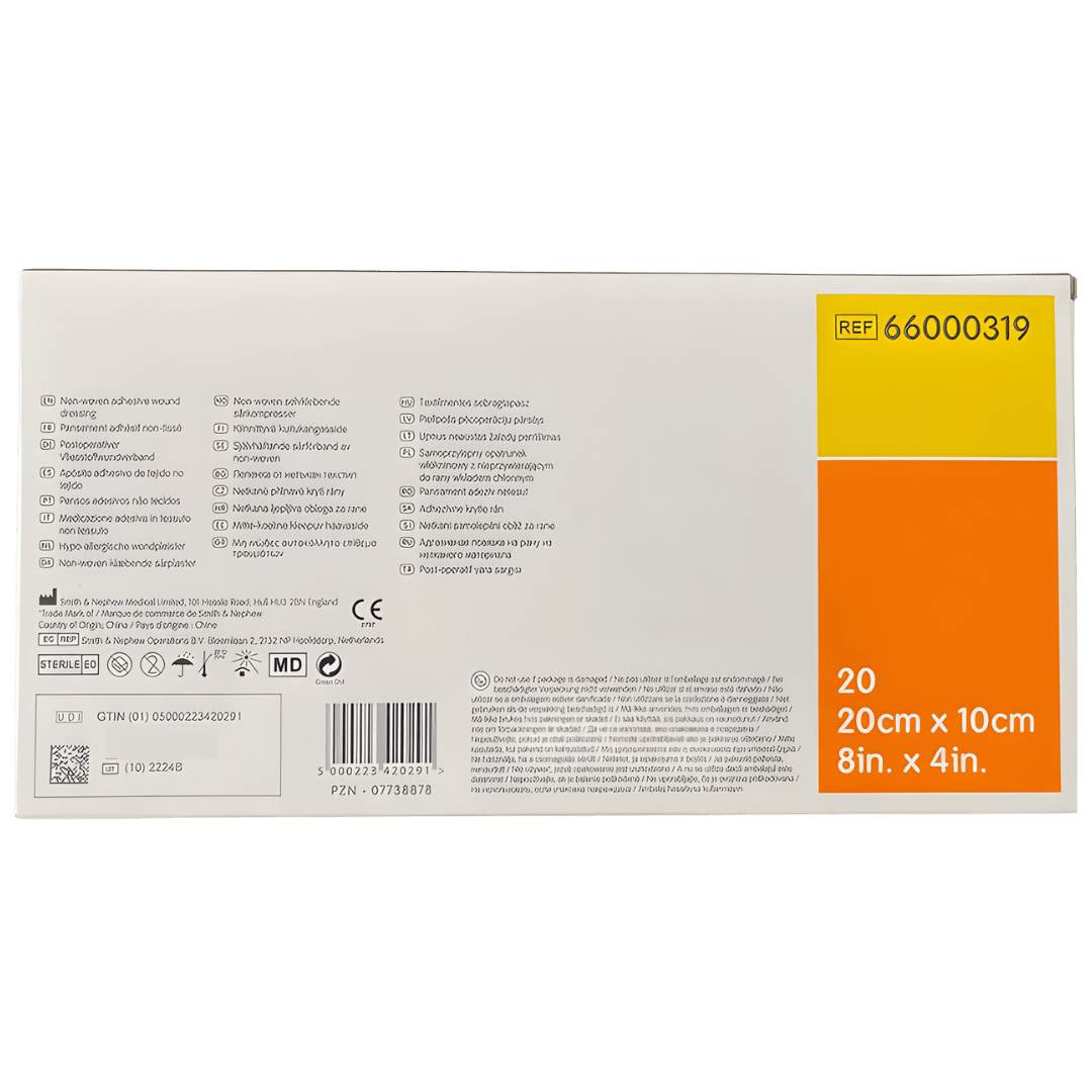 Smith & Nephew Primapore Adhesive Fabric Island Dressing Pad