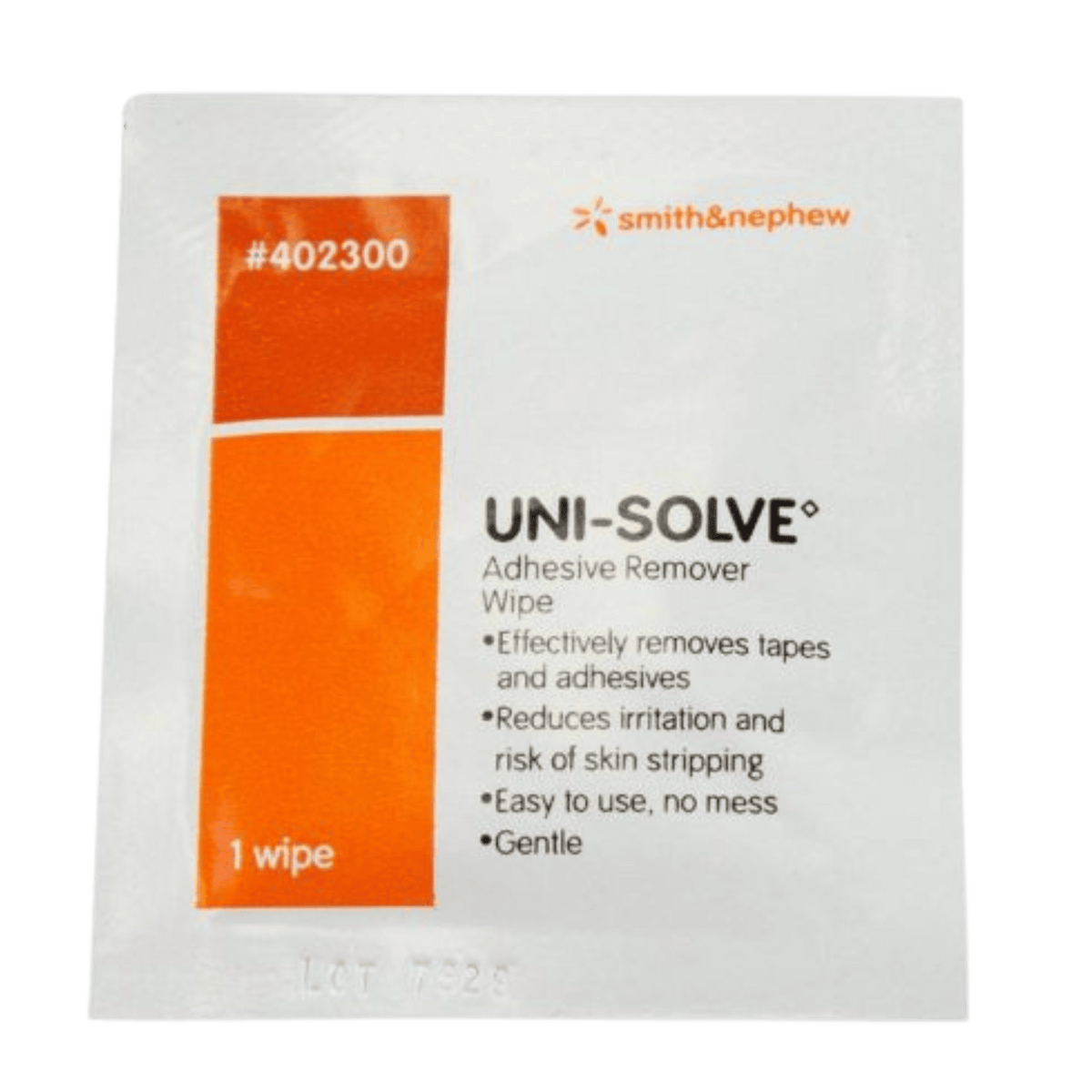 Smith & Nephew Uni-Solve Adhesive Remover Wipes
