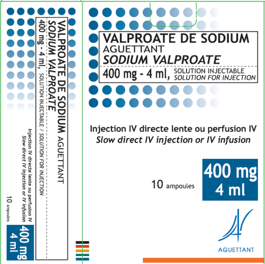 Juno Pharmaceuticals Sodium Valproate Juno 400mg/4ml Solution For Injection