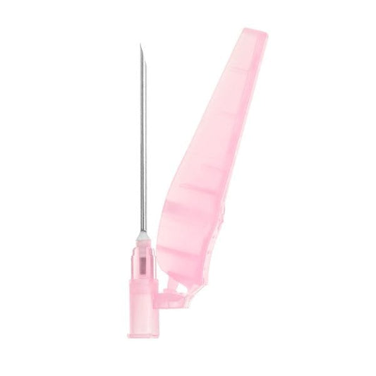 Sol-Millennium Safety Needles SOL-CARE Safety Needle 18G 38 mm - Pink