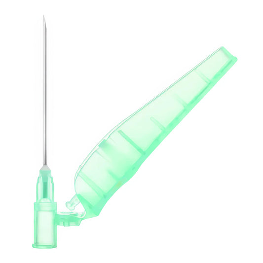 Sol-Millennium Safety Needles SOL-CARE Safety Needle 21G 125mm - Green