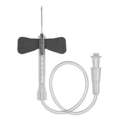 Sol-Millennium Infusion Sets Sol-Care Safety Winged Infusion Set 22G Needle 30cm Tubing