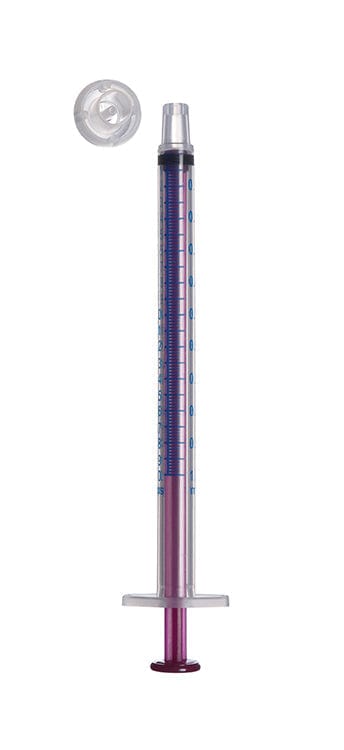 Sol-Millennium Oral Syringes Sol-M 1ml Oral Syringe Purple