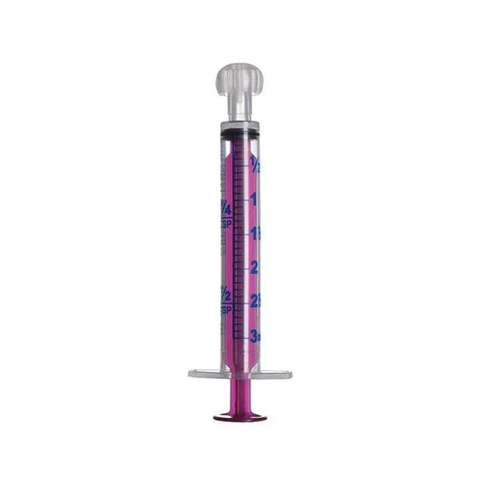 Sol-Millennium Oral Syringes Sol-M 3ml Oral Syringe Purple