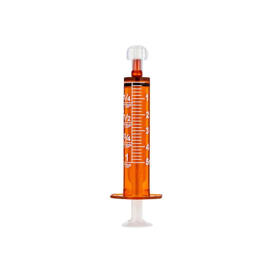 Sol-Millennium Oral Syringes Sol-M 5ml Oral Syringe Amber