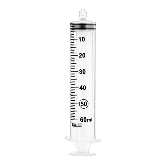 Sol-Millennium Syringes Sol-M 60 mL Luer Lock Syringe