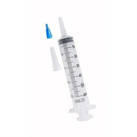 Sol-Millennium Irrigation Syringes Sol-M 60ml Catheter Tip Syringe