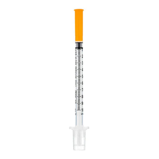 Sol-Millennium Insulin Syringes SOL-M Insulin Syringe With Fixed Needle 0.3ml, 31G 6mm