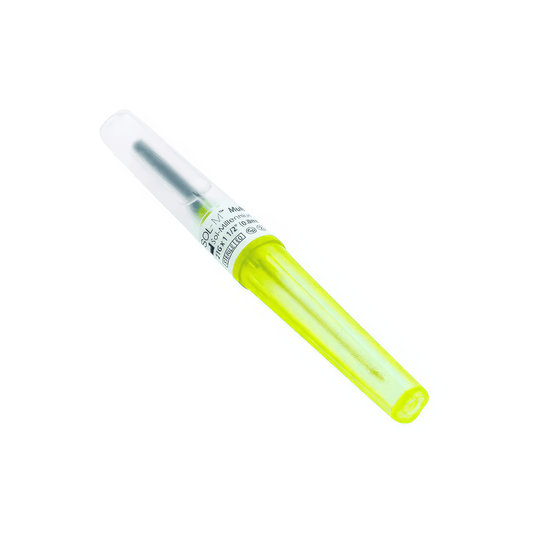 Sol-Millennium Blood Collection Devices Sol-M Multi-Sample Needle 20G 38mm Yellow
