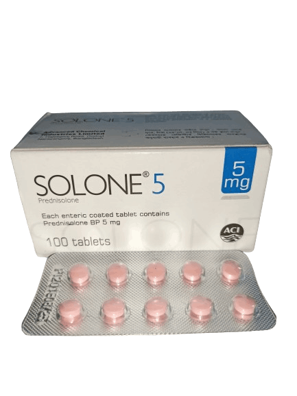 Solone Medications Solone Prednisolone 5mg Tablets