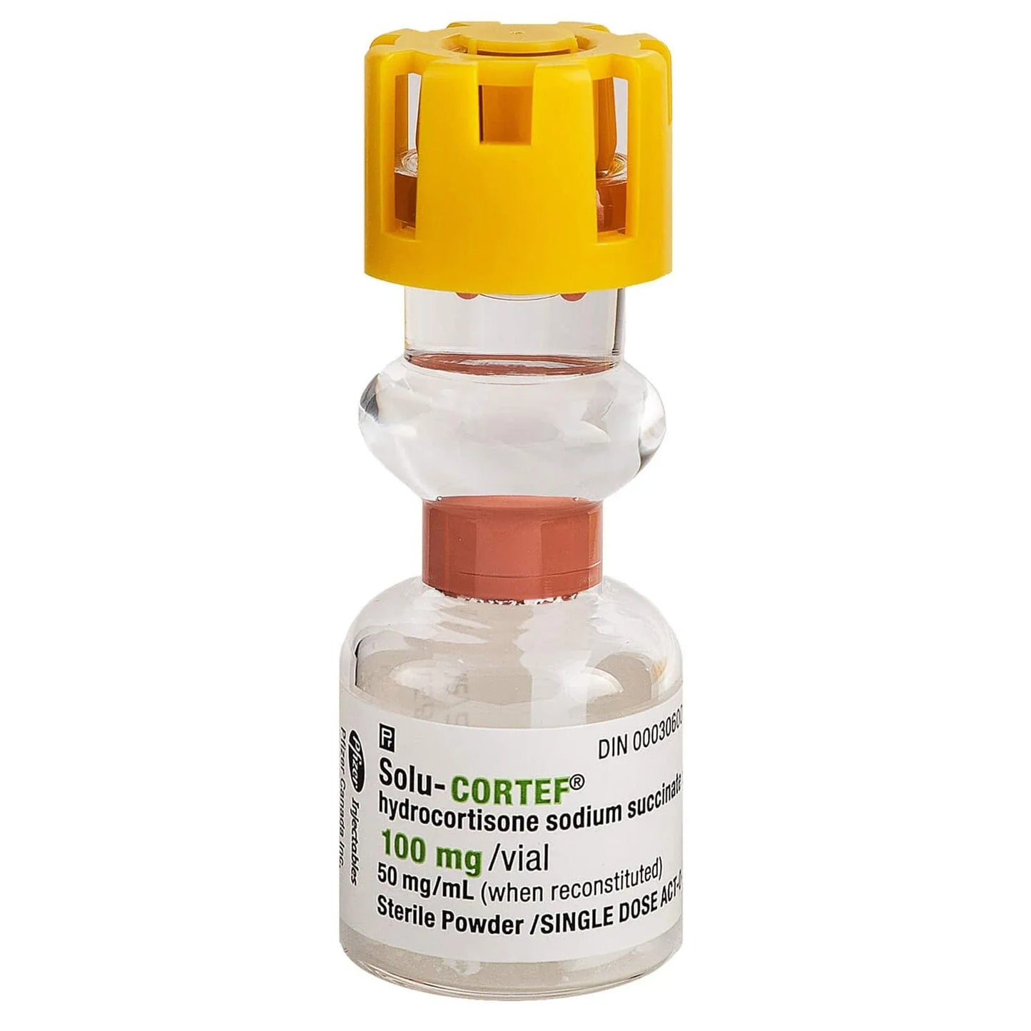Pfizer Corticosteroids Solu Cortef 100mg 2ml AOV P/Fr (Hydrocortisone Sodium Succinate 100mg Pfs)