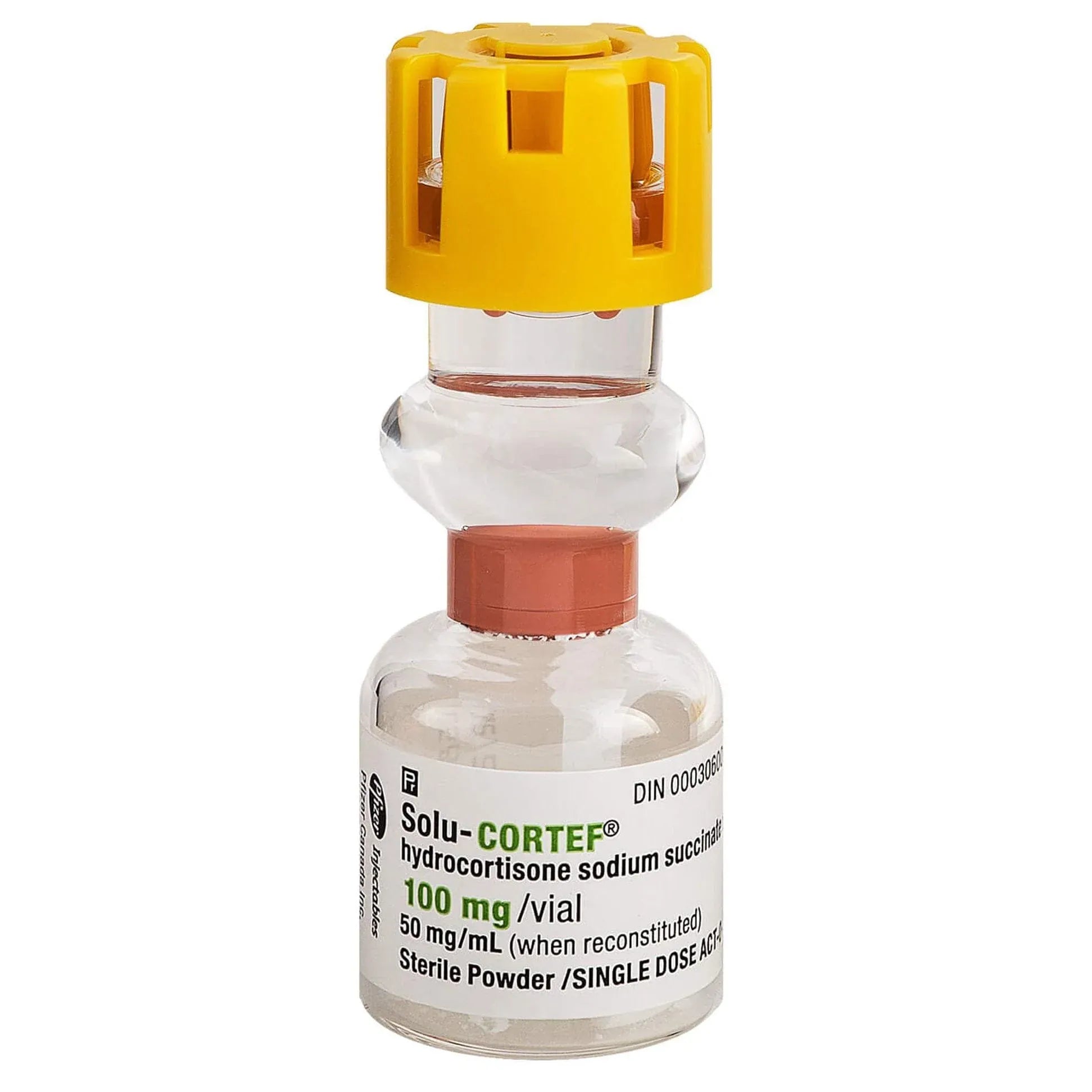 Pfizer Corticosteroids Solu Cortef 100mg 2ml AOV P/Fr (Hydrocortisone Sodium Succinate 100mg Pfs)