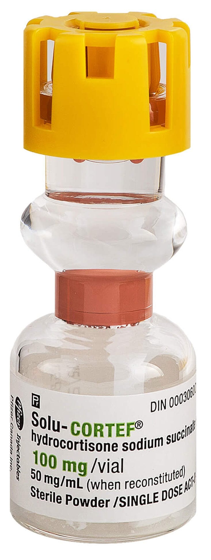 Pfizer Corticosteroids Solu Cortef 100mg 2ml AOV P/Fr (Hydrocortisone Sodium Succinate 100mg Pfs)