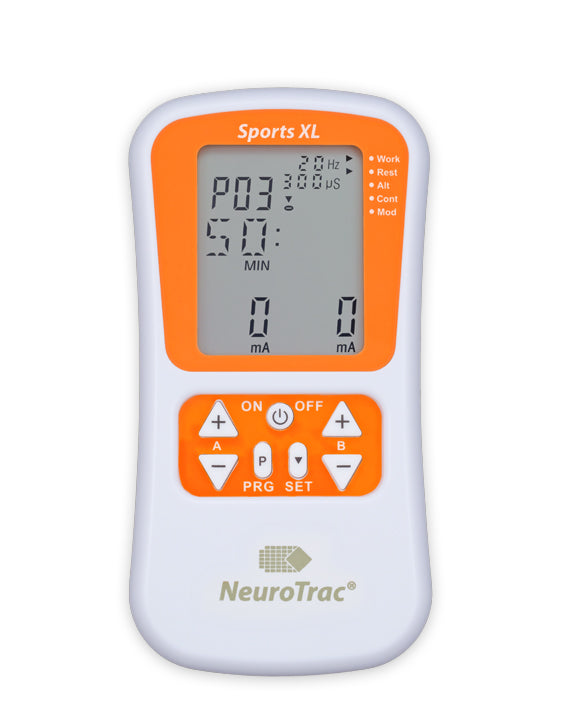 Neurotrac Sports XL 4 Channel Muscle Stimulator for Pain Relief & Sports Recovery
