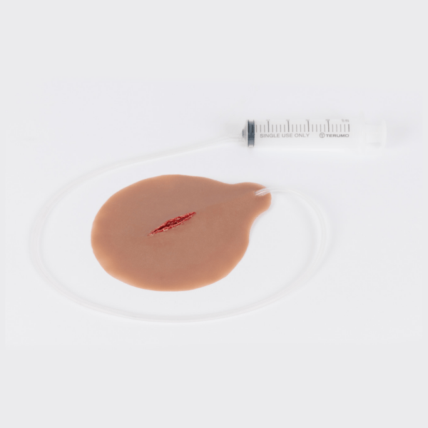 Stab Wound Training Model – Self-Adhesive Bleeding Simulation Aid