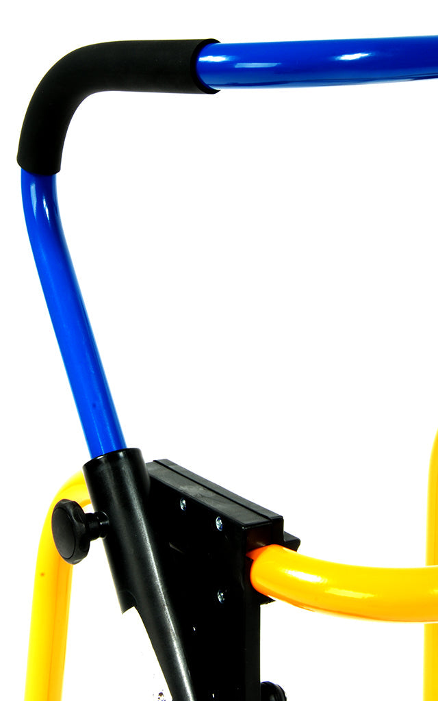Child Walking Frame - Colourful, Foldable, Adjustable - German Quality for Safety & Fun