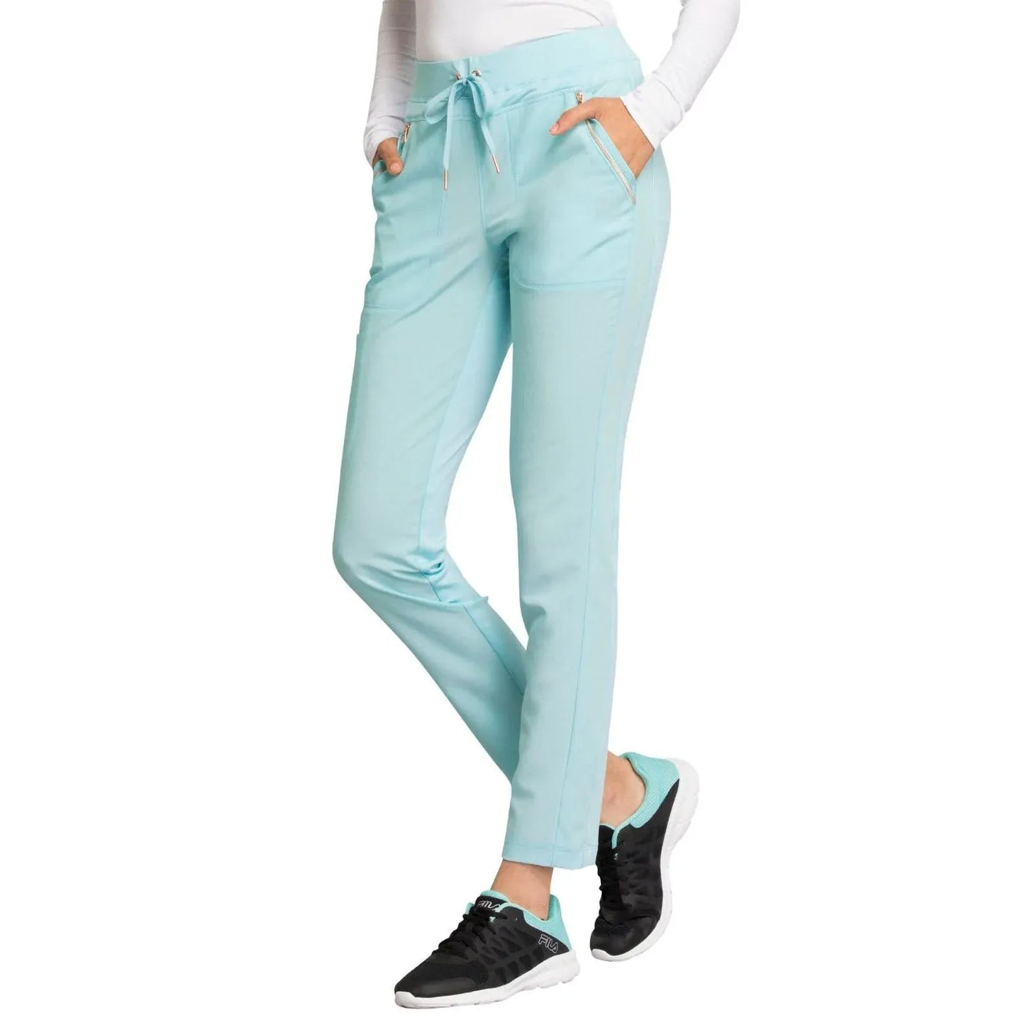Statement By Cherokee Scrub Pants Statement by Cherokee Scrubs Tapered Leg Pant