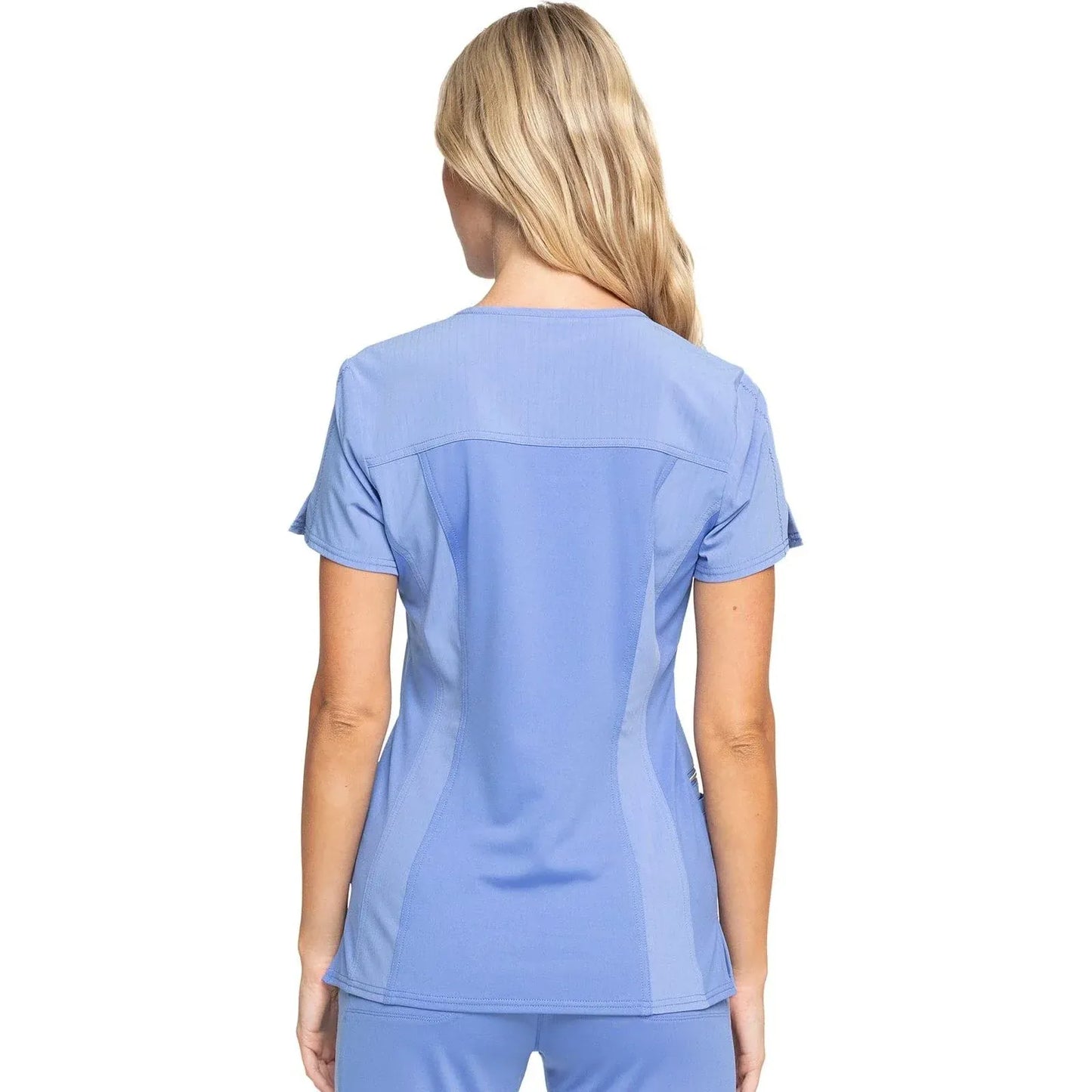 Statement By Cherokee Scrub Tops Statement by Cherokee Scrubs Ribbed V-Neck Top