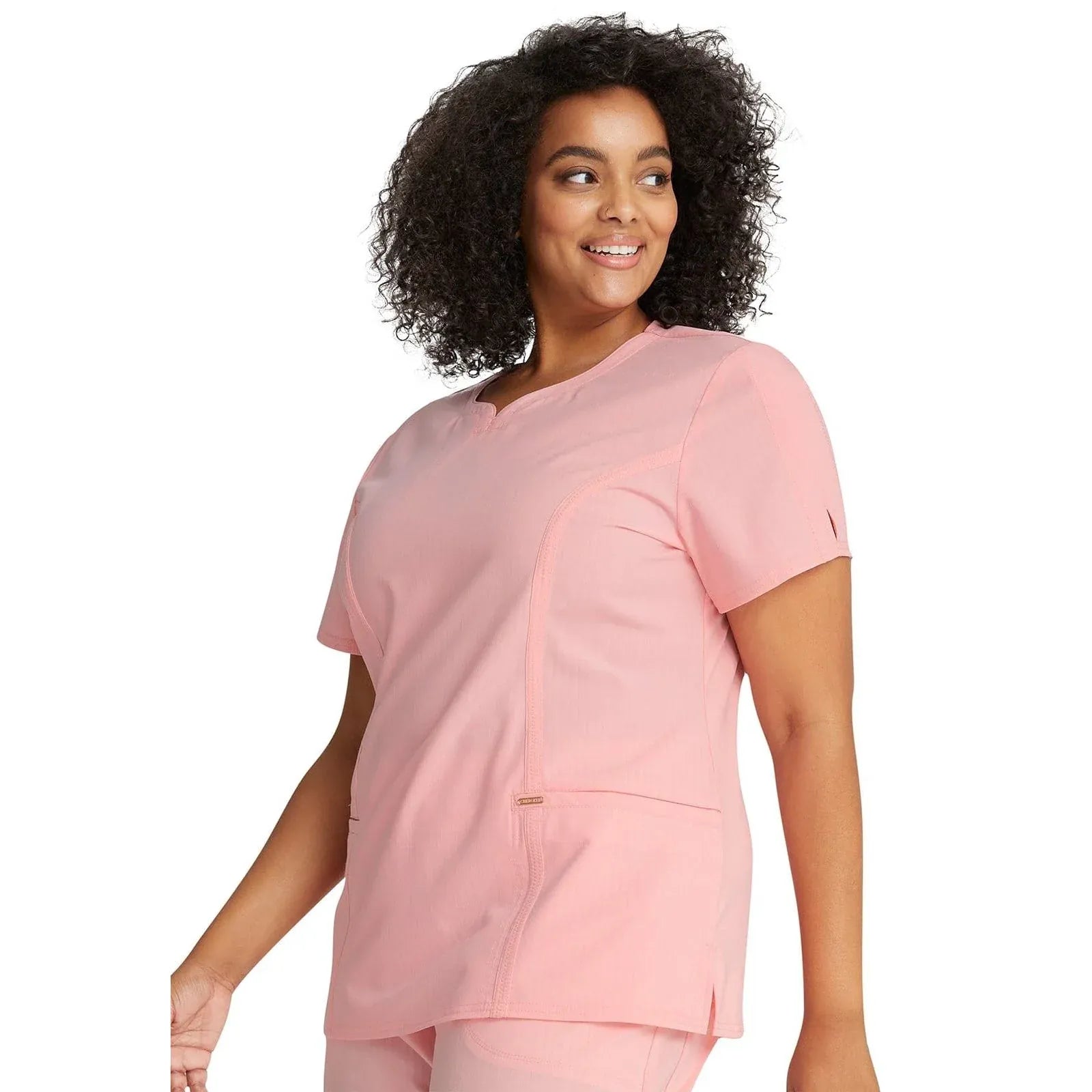 Statement By Cherokee Scrub Tops Statement by Cherokee Scrubs Ribbed V-Neck Top