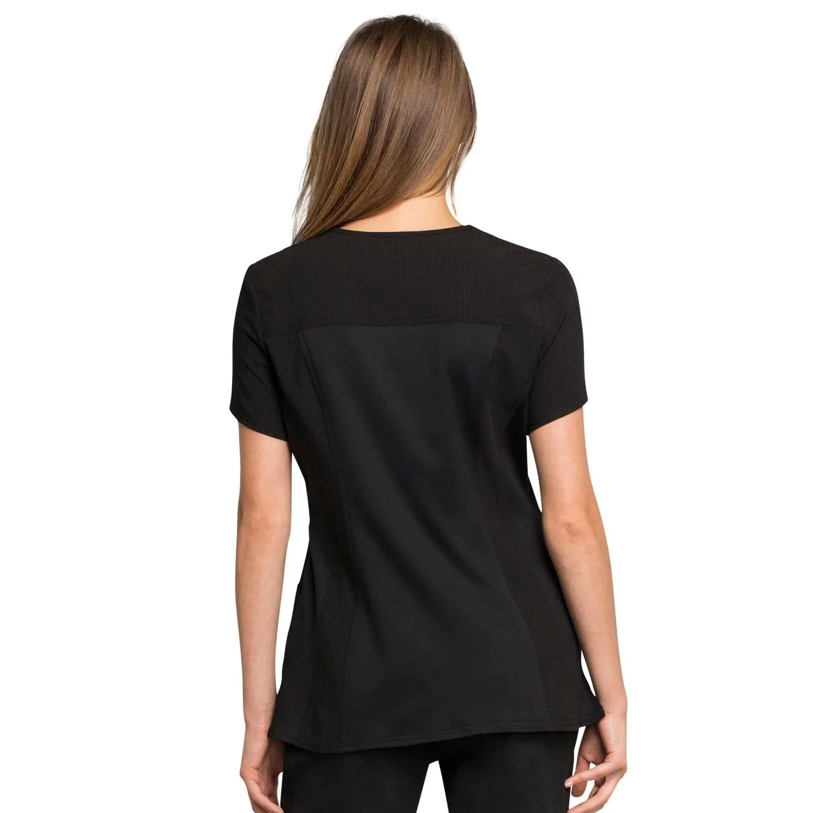 Statement By Cherokee Scrub Tops Statement by Cherokee Scrubs Ribbed V-Neck Top