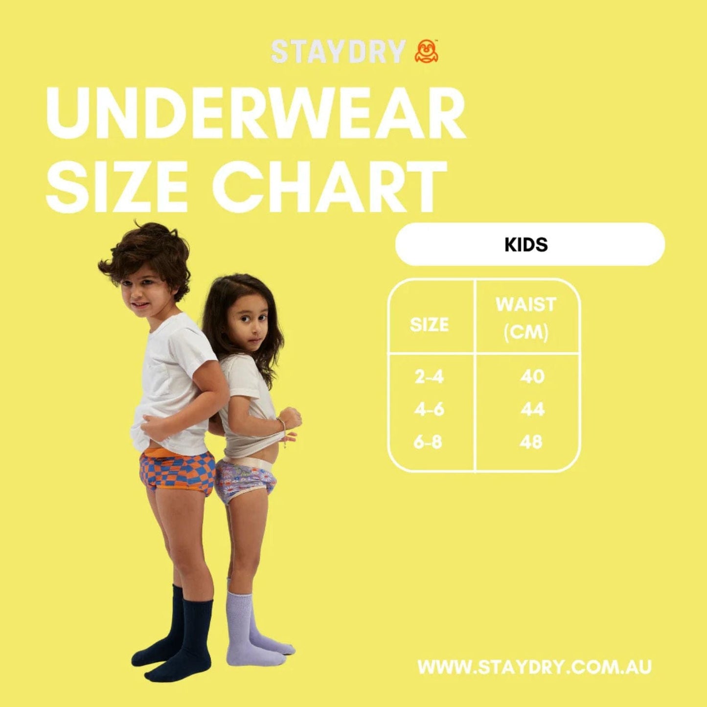 Staydry Girls Brief Daisy