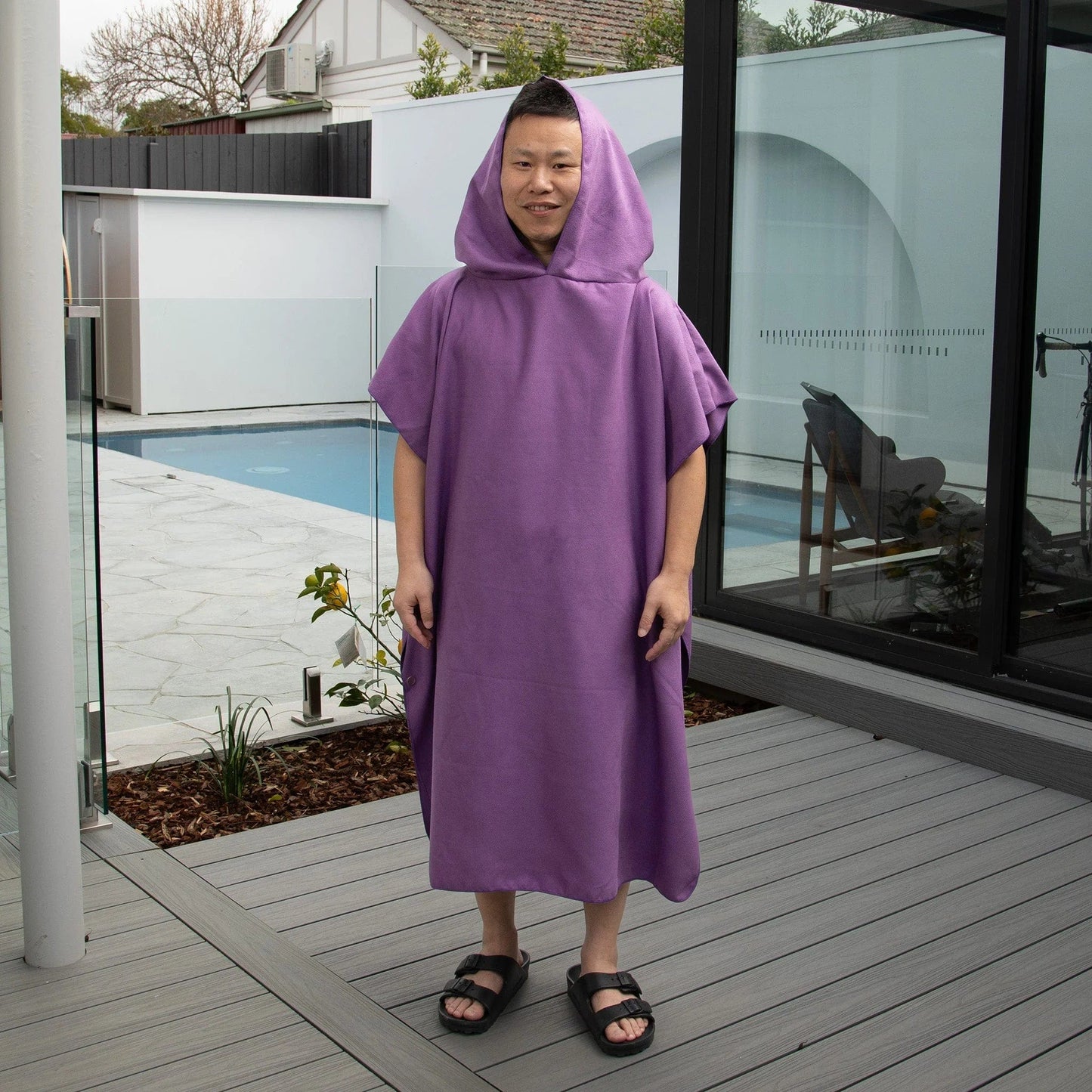 Staydry Hooded Microfibre Towel - Adults