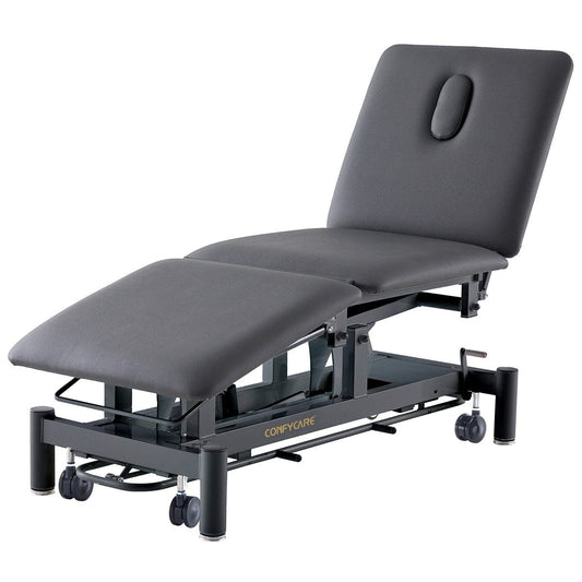 Stealth 3 Section Hi Lo Electric couch - 3 equal segments - Black