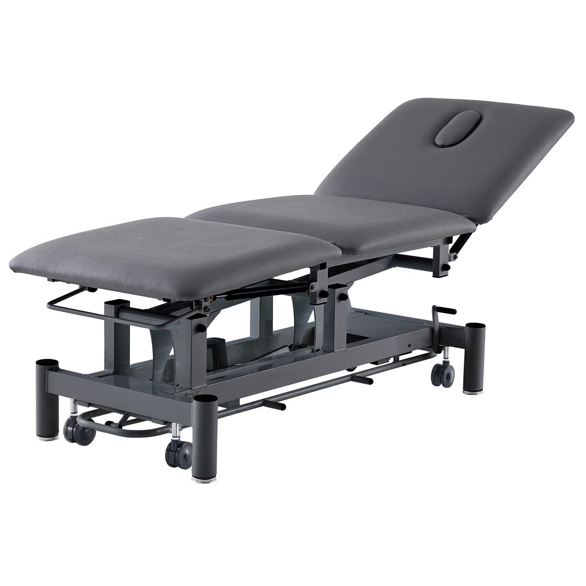 Stealth 3 Section Hi Lo Electric couch - 3 equal segments - Black