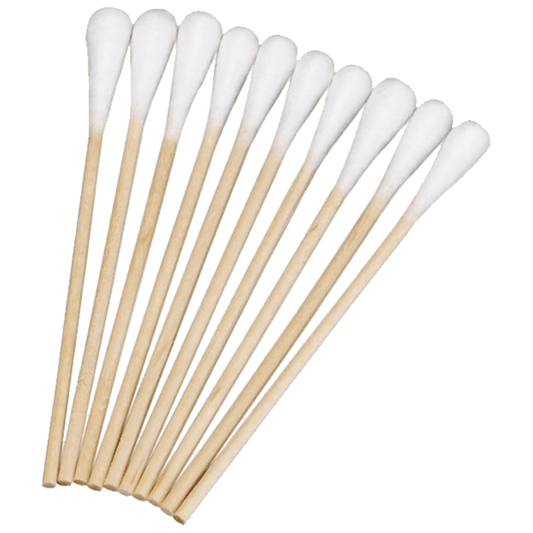 Sterile 7.5cm Wood Single Ended Applicators