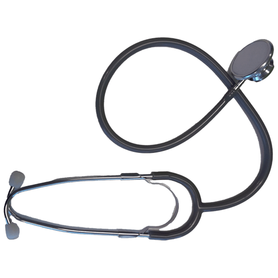 Stethoscope Dual Head Economy Black